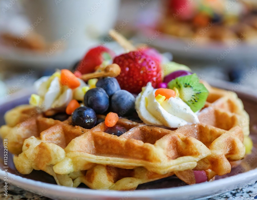 Waffle Wonders: Creative Toppings for Fluffy Treats Waffle Wonders: Creative Toppings for Fluffy Treats