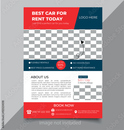 Bold & Eye-catching Credit Restoration Flyer photo