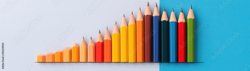 good growth and progress concept. Chart comparing quarterly growth and progress trends for strategic planning, good growth progress trends, financial review good growth and progress concept. Chart comparing quarterly growth and progress trends for strategic planning, good growth progress trends, financial review