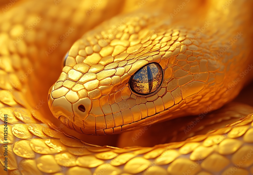 A Close-Up of a Snake.
A Close-Up of a Snake.