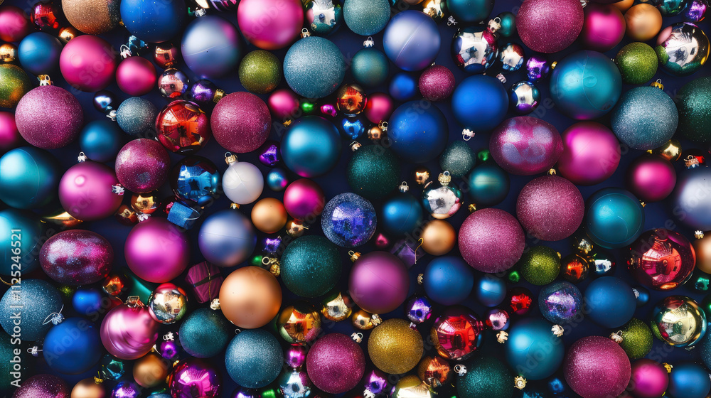 christmas decoration background with balls christmas decoration background with balls