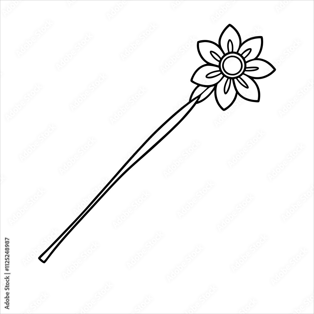 Stylish Flower Vector Designs for Print and Web Use