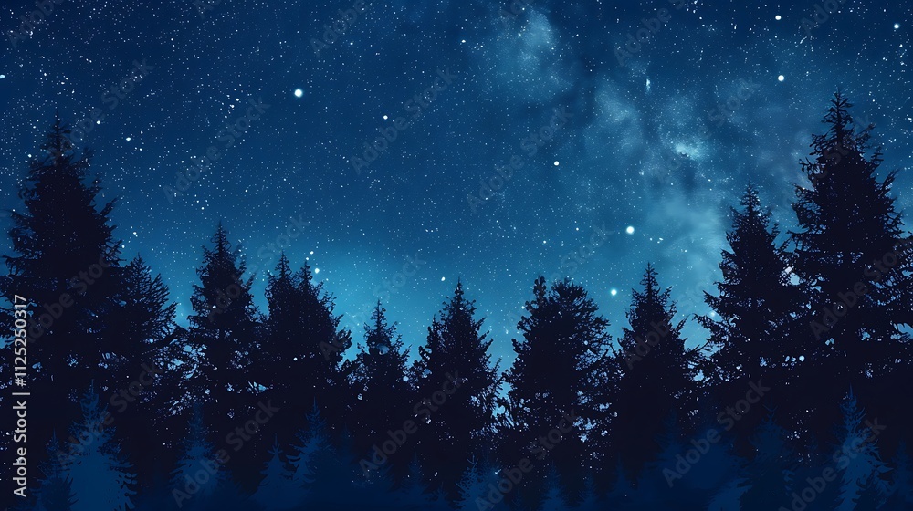 Night sky background with stars and nebula Night sky background with stars and nebula