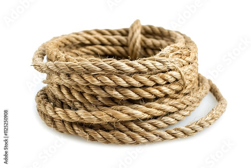 Rope isolated on white background