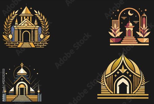 Golden domes and crosses of Russian Orthodox churches pierce the city sky, symbols of faith and ancient architecture