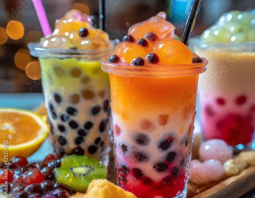 Bubble Tea Creations: Trendy Flavors and Refreshing Twists