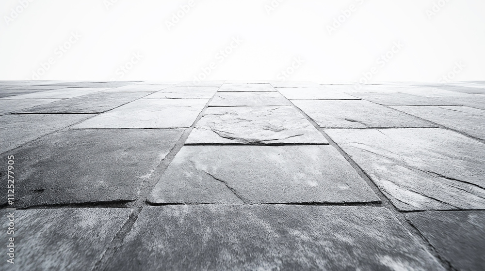 Natural Gray Stone Flooring Matched With Pure White Background Clean Aesthetic for Product Photography or Digital Use, black and white background Natural Gray Stone Flooring Matched With Pure White Background Clean Aesthetic for Product Photography or Digital Use, black and white background