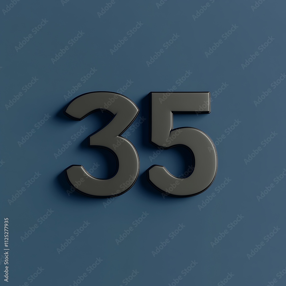 The number The number