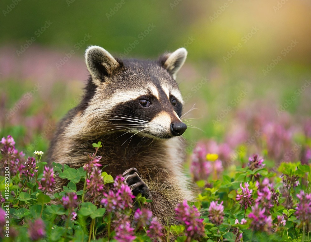 Fototapeta premium Auf einer Wiese mit Klee