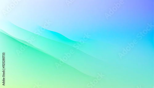 Vibrant gradients blend seamlessly to create a tranquil atmosphere in art