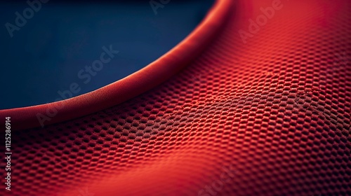 A photo of a detailed shot of a quick-dry athlete