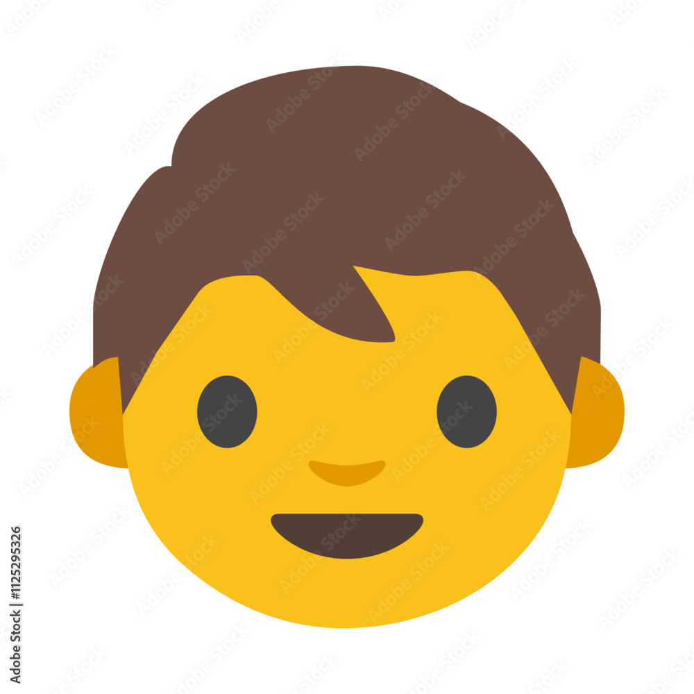 Baby Face Illustration - Cute Icon, Child Symbol, and Nursery Clipart Design Baby Face Illustration - Cute Icon, Child Symbol, and Nursery Clipart Design