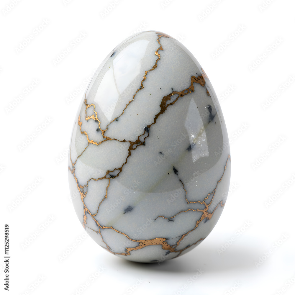 Elegant marble egg with gold veins a stunning decorative piece for any collection, photography of still life concept. Elegant marble egg with gold veins a stunning decorative piece for any collection, photography of still life concept.