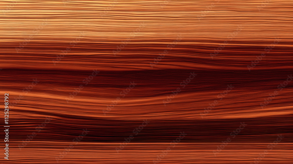 Red brown wood grain texture background. Premium Ai-Generative.