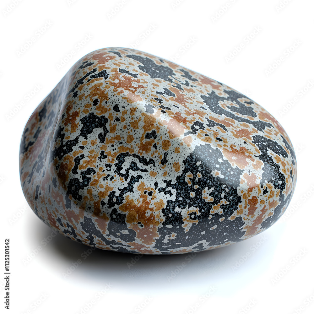 A stunning close up of a smooth, multi colored decorative stone, photography of still life concept. A stunning close up of a smooth, multi colored decorative stone, photography of still life concept.