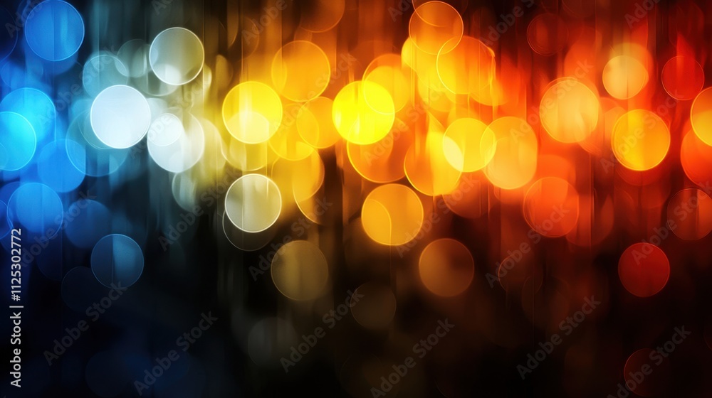 A colorful background with many small circles A colorful background with many small circles
