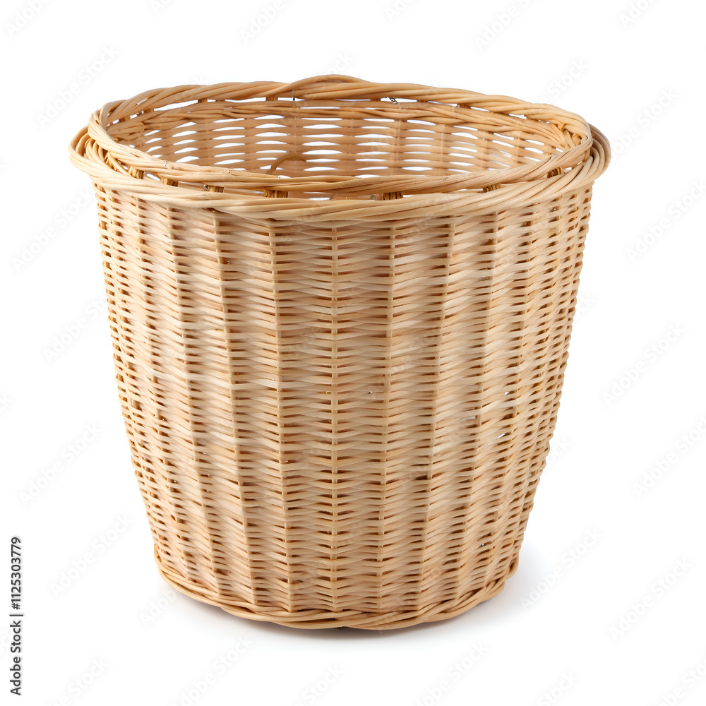 Handcrafted wicker basket a natural and versatile storage solution for home decor, photography of product photography concept. Handcrafted wicker basket a natural and versatile storage solution for home decor, photography of product photography concept.
