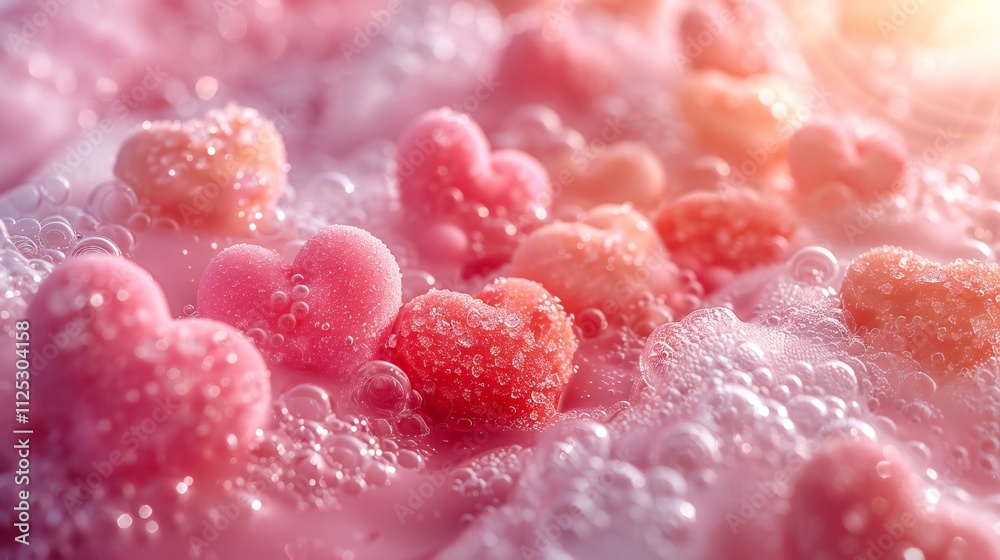 Vibrant Pink Candies Vibrant Pink Candies