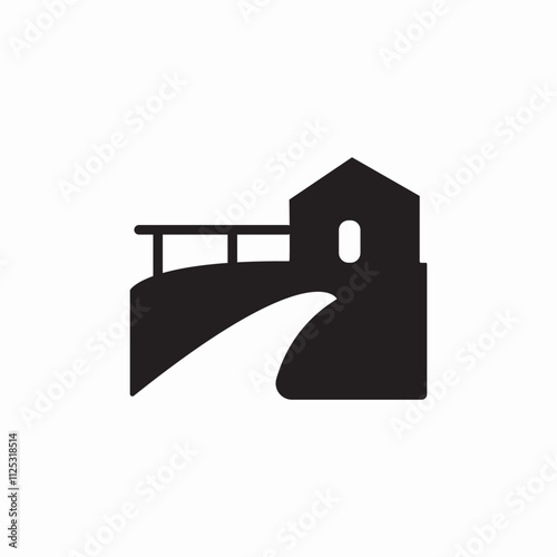 farm yard icon sign vector