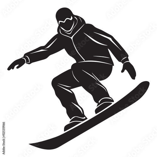 a-black-silhouette-a-man-riding-snowboard-silhouet 