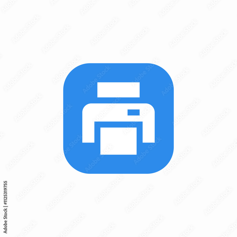printer print icon sign vector printer print icon sign vector