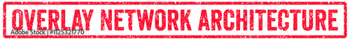 Overlay Network Architecture Stamp Transparent Seal, Red Grunge Overlay Network Architecture Word Rubber Stamp Seal