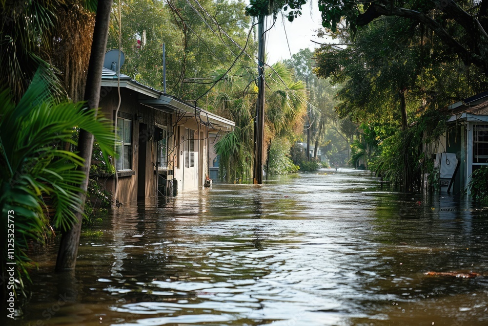 Storm's Aftermath: Florida Neighborhood Submerged in Floodwater After Hurricane Ian Storm's Aftermath: Florida Neighborhood Submerged in Floodwater After Hurricane Ian