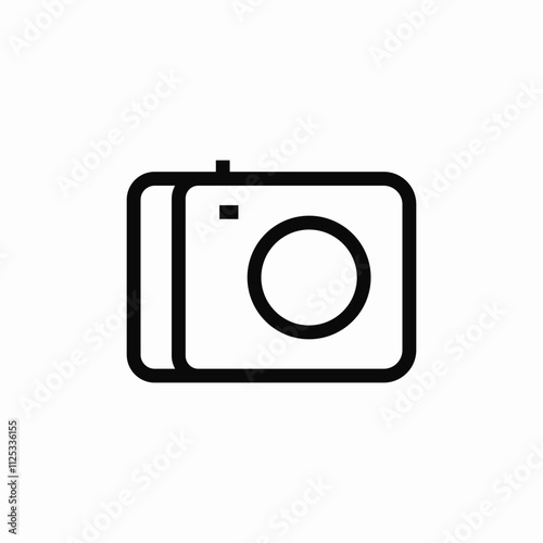 camera photo icon sign vector