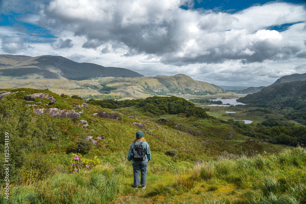 Ausblick am Ladies View am Ring of Kerry / Irland Ausblick am Ladies View am Ring of Kerry / Irland