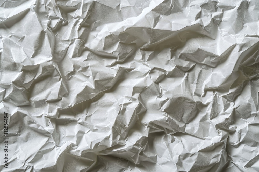 Fototapeta premium Vintage Crumpled Paper Texture Background with Copy Space