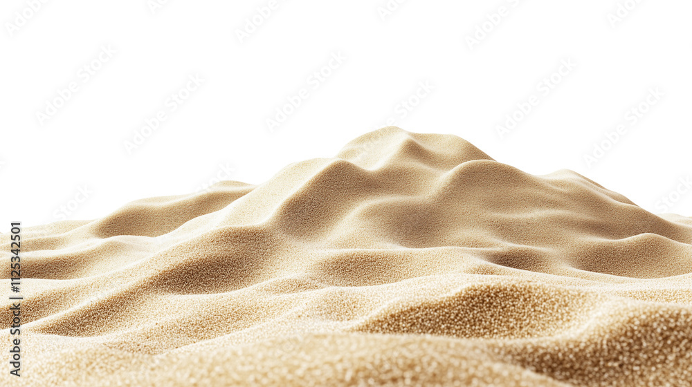 a Sang dunes, sand pile isolated on a transparent background a Sang dunes, sand pile isolated on a transparent background