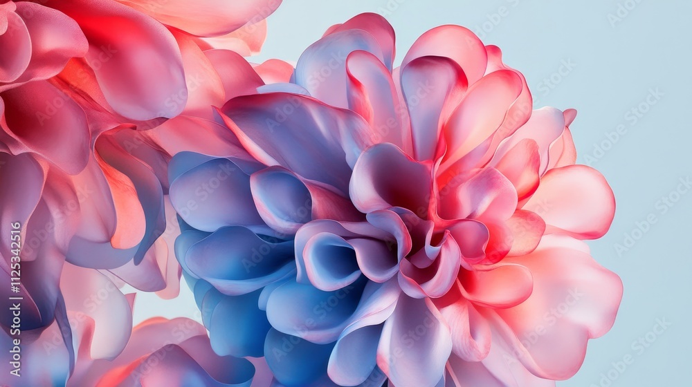 A vibrant, abstract arrangement of colorful flower in soft hues. A vibrant, abstract arrangement of colorful flower in soft hues.