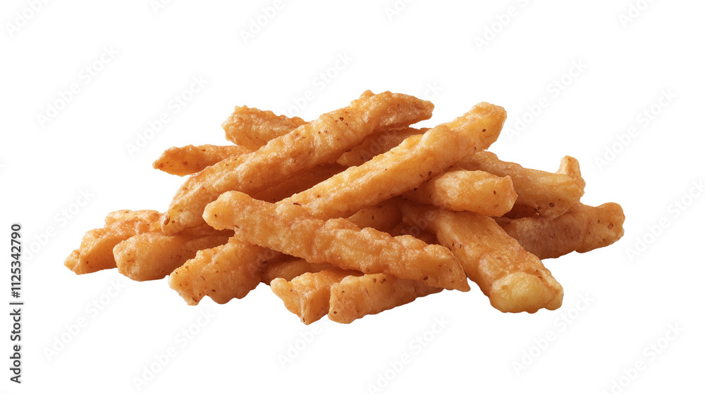a French fries isolated on a transparent background a French fries isolated on a transparent background