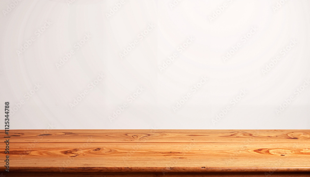 Shiny lacquered wood table with natural grain texture Shiny lacquered wood table with natural grain texture