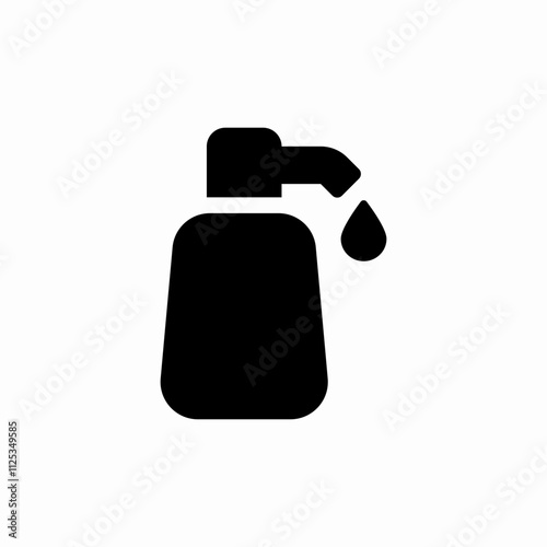 liquid soap icon sign vector