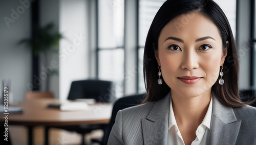 Free Download A portrait of a Japanese businesswoman - GFXLoad