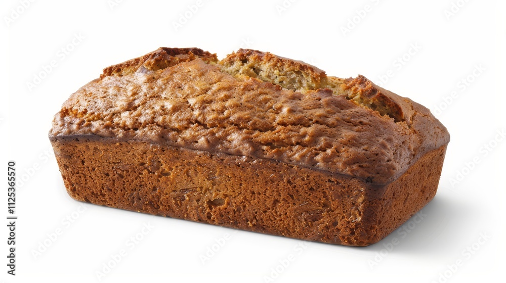 A freshly baked loaf of bread, golden brown with a slightly cracked top, perfect for slicing and sharing. A freshly baked loaf of bread, golden brown with a slightly cracked top, perfect for slicing and sharing.