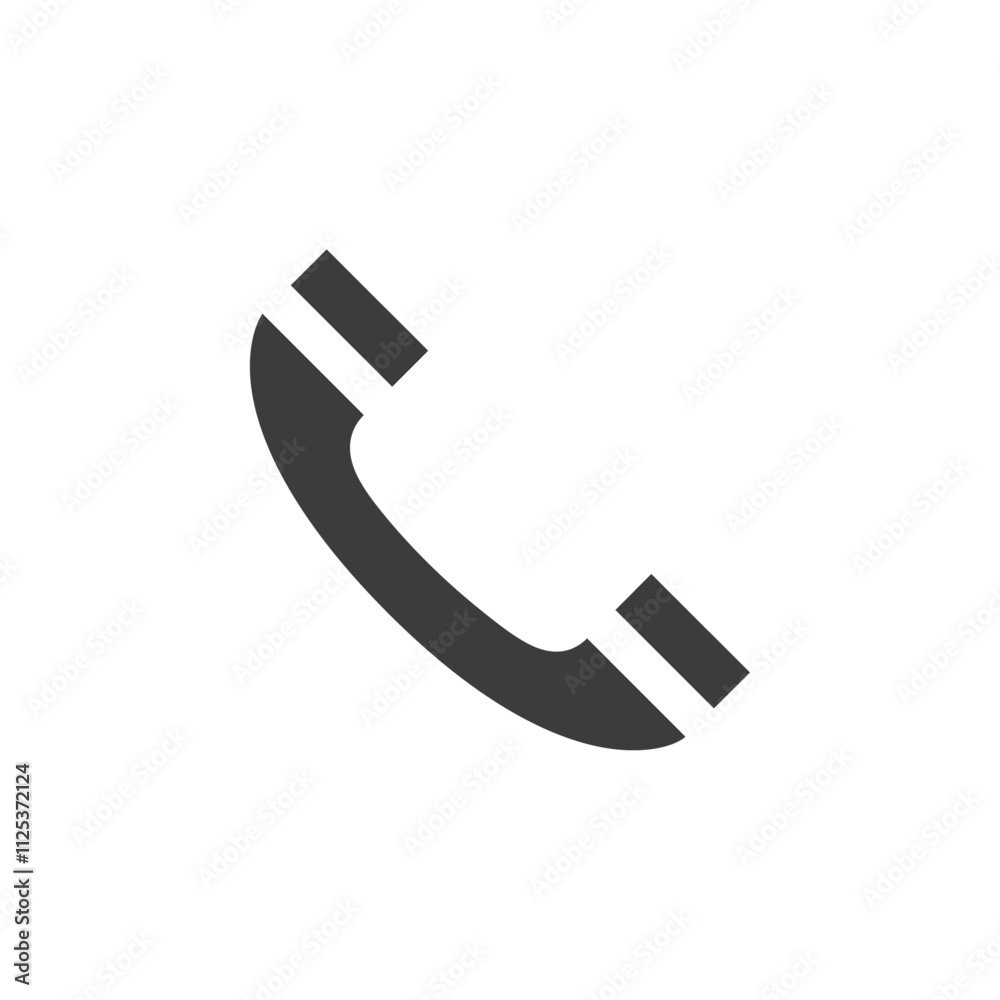 Call icon simple vector symbol Call icon simple vector symbol
