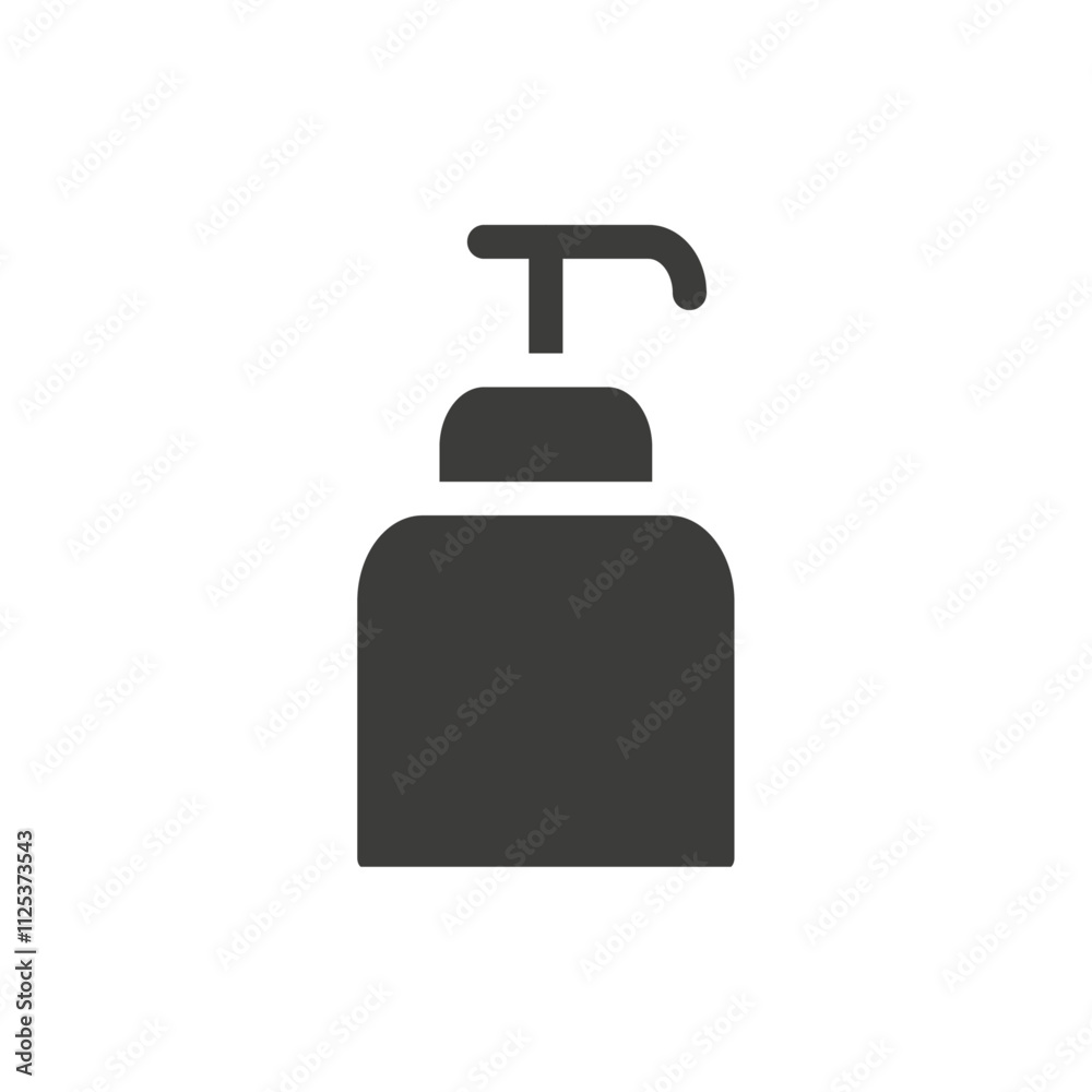 Liquid soap icon simple vector symbol Liquid soap icon simple vector symbol