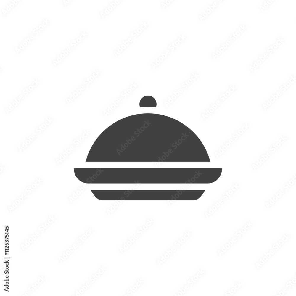 Tray icon simple vector symbol Tray icon simple vector symbol