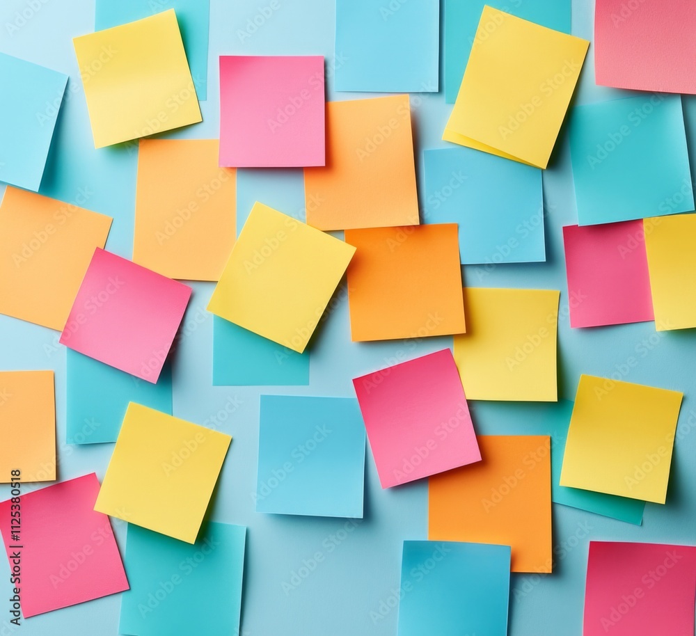 colorful sticky notes colorful sticky notes