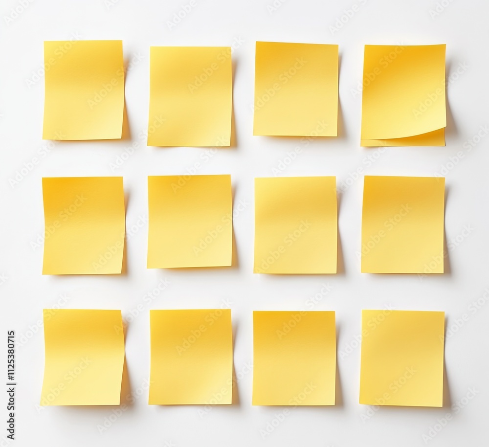 yellow sticky notes