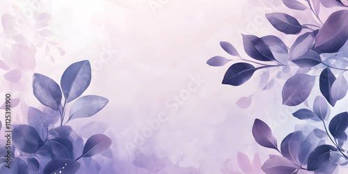 Soft purple gradient background for modern, minimalist designs . high quality photo