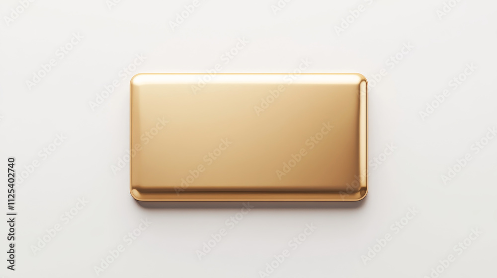 Gold plastic credit card template isolated on white background. Vector realistic mockup of 3d blank golden bank debit or discount card for vip service, premium club membership Gold plastic credit card template isolated on white background. Vector realistic mockup of 3d blank golden bank debit or discount card for vip service, premium club membership