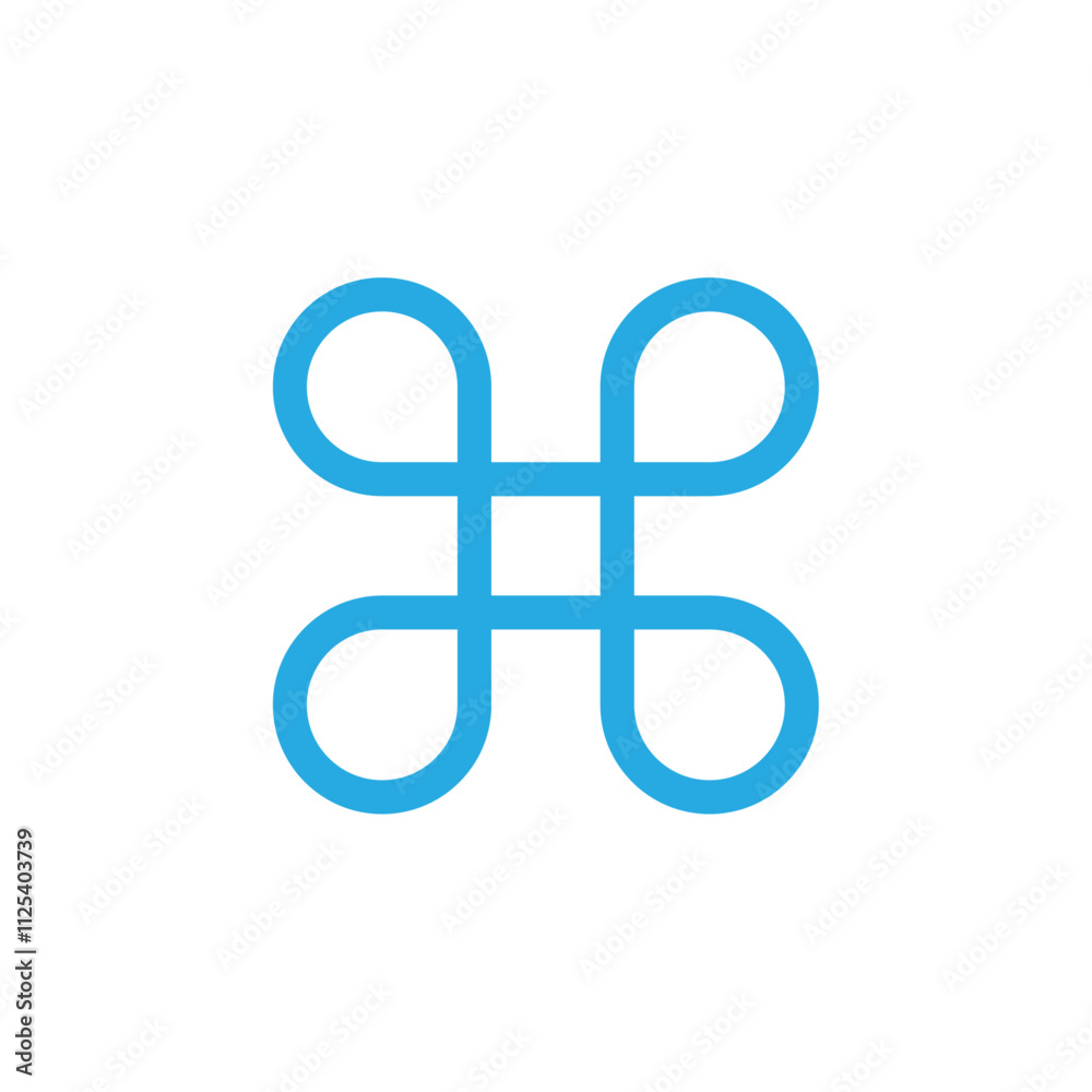 keyboard shortcuts icon Vector logo outline keyboard shortcuts icon Vector logo outline