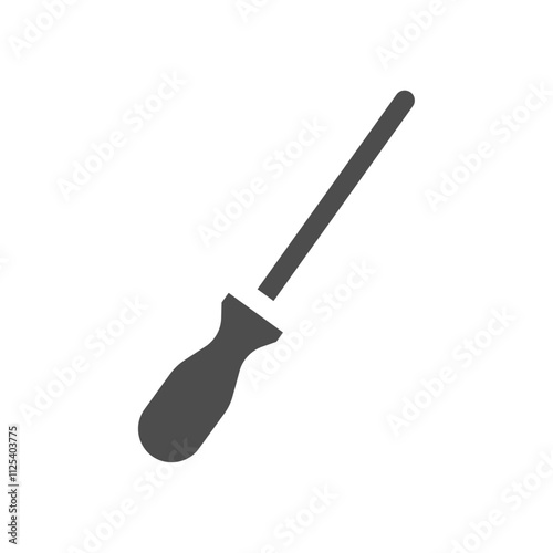 Knife Sharpener icon Vector logo outline