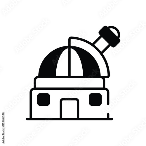 Observatory vector icon