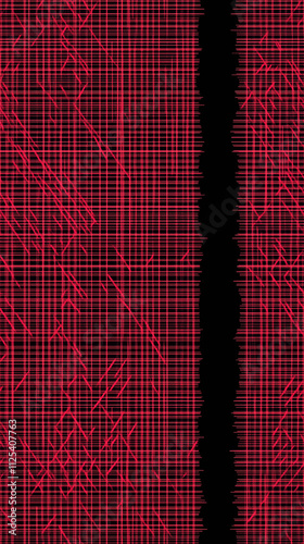 Intersecting lines forming a tight grid over the entire surface, repetitive pattern photo