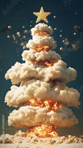  Decorated Christmas Tree with unique Concept