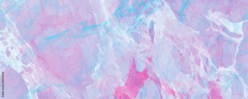 Obraz premium Background and texture of purple marble. Marbled background banner panorama design and trendy ethereal light blue, pink and purple alcohol ink abstract background modern graphic design. 